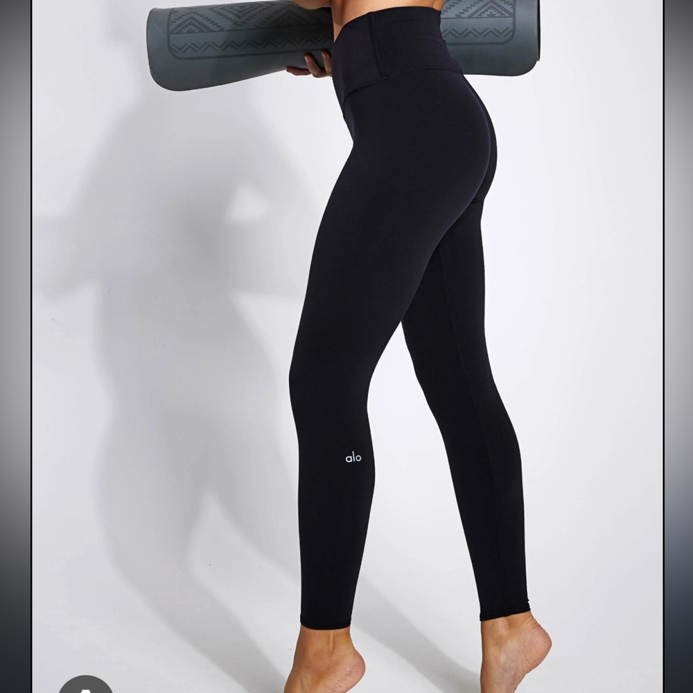 7/8 high wasted air brush yoga pants
